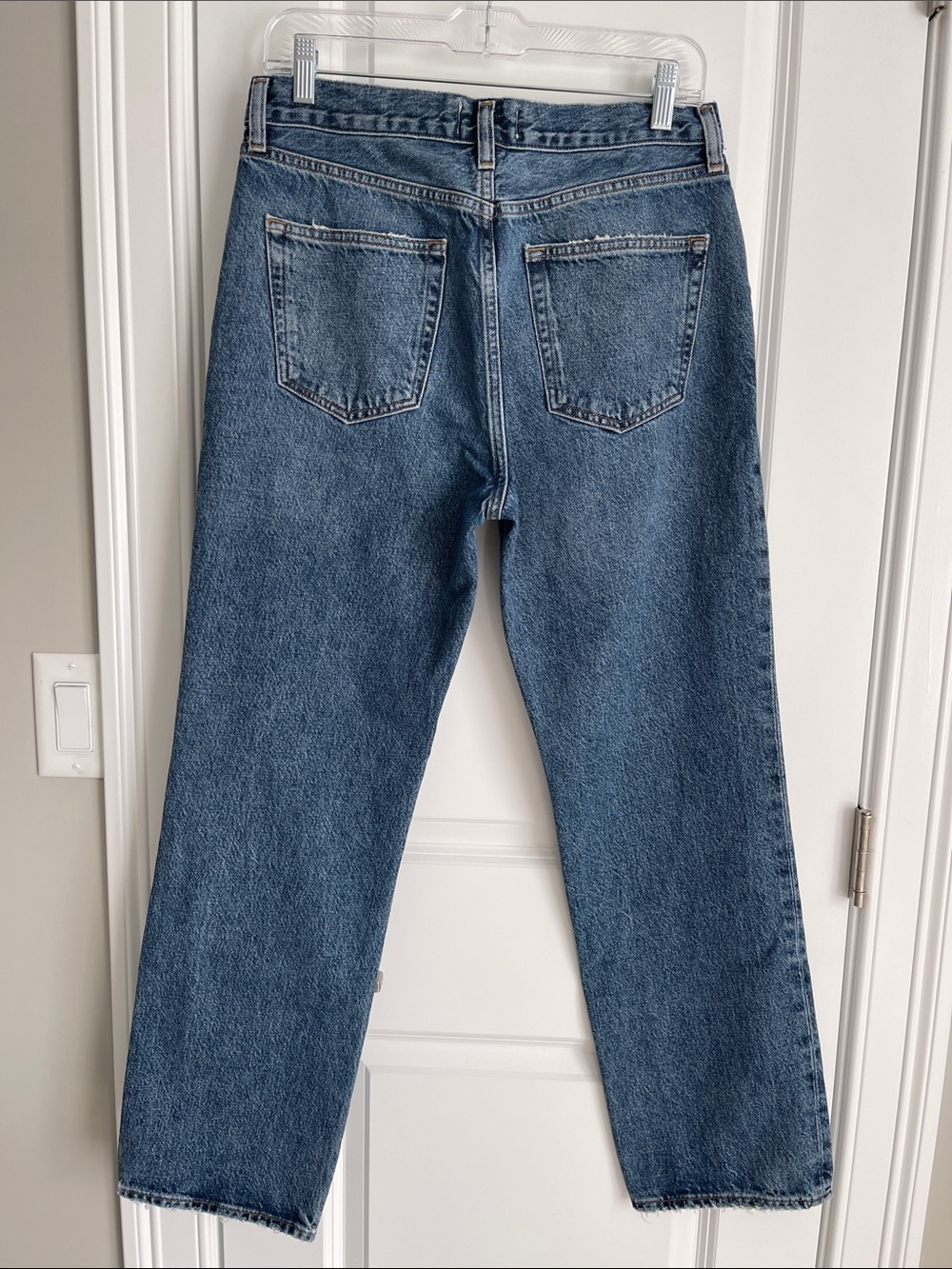 Agolde Valen Straight Leg Jeans Essence - Picture 6 of 9